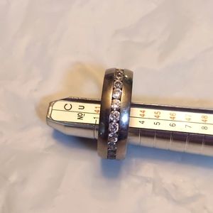 Men's stainless steel ring